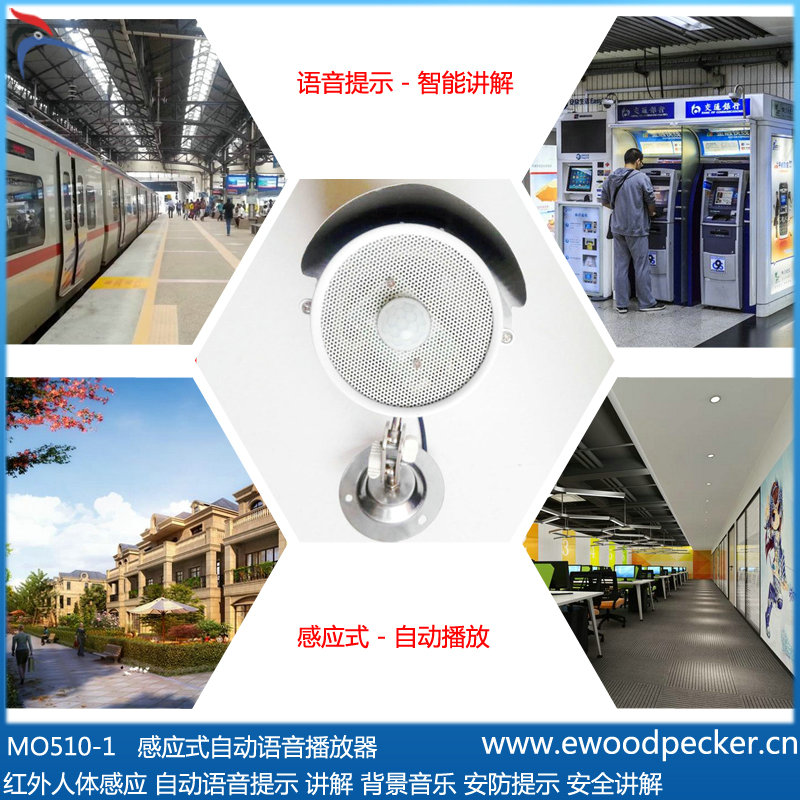 MO510 感应 提示器 监控枪机